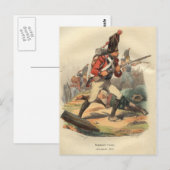 Carte Postale Grenadier suisse (Devant / Derrière)