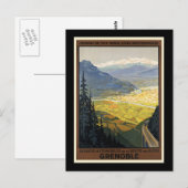 Carte Postale Grenoble (Devant / Derrière)