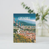 Carte Postale Grenoble Photo Vintage (Debout devant)