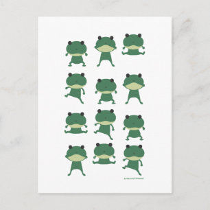 Carte Postale grenouille