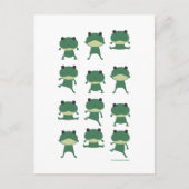 Carte Postale grenouille (Devant)