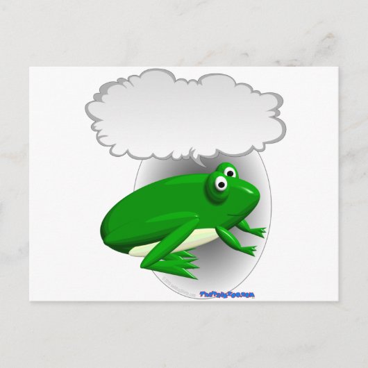 Carte Postale Grenouille (Devant)