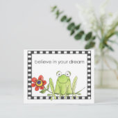 Carte Postale Grenouille (Debout devant)