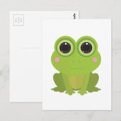 Carte Postale Grenouille (Devant / Derrière)