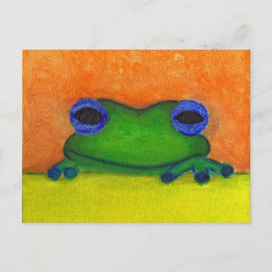 Carte Postale grenouille (Devant)