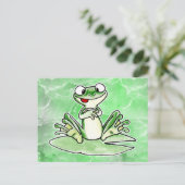 Carte Postale Grenouille (Debout devant)