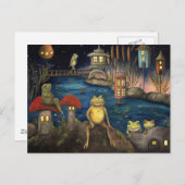 Carte Postale Grenouille (Devant / Derrière)