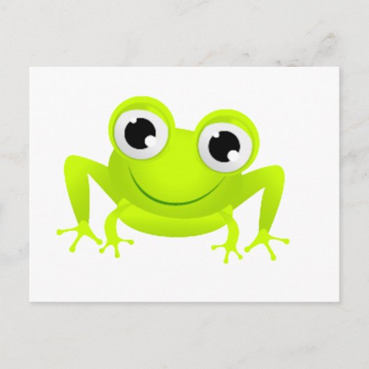 Carte Postale Grenouille (Devant)