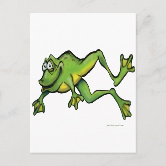 Carte Postale Grenouille (Devant)