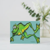 Carte Postale Grenouille (Debout devant)