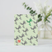 Carte Postale grenouille1 (Debout devant)