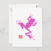 Carte Postale grenouille14-3 (Devant / Derrière)