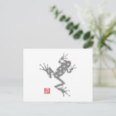 Carte Postale grenouille16-3 (Debout devant)