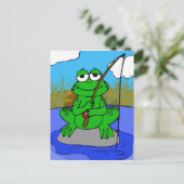 Carte Postale grenouille-29 (Debout devant)