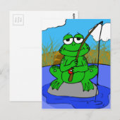 Carte Postale grenouille-29 (Devant / Derrière)