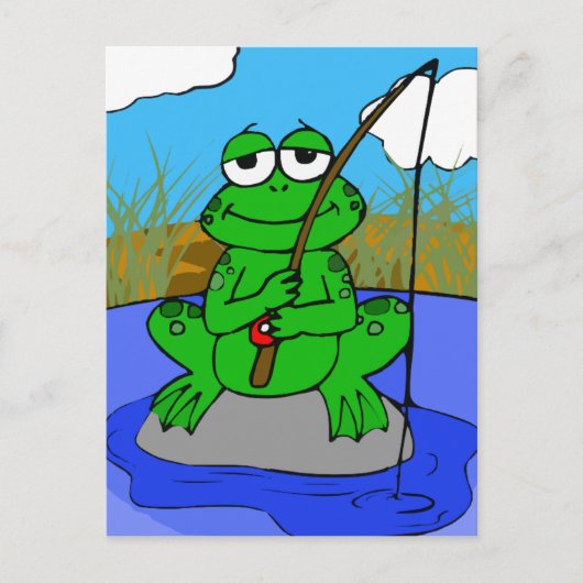 Carte Postale grenouille-29 (Devant)