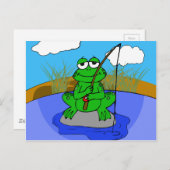 Carte Postale grenouille-29 (Devant / Derrière)