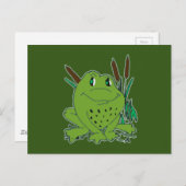 Carte Postale Grenouille 3 (Devant / Derrière)