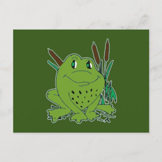 Carte Postale Grenouille 3 (Devant)