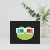 Carte Postale Grenouille 3D (2) (Debout devant)