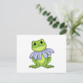 Carte Postale Grenouille à la marguerite (Debout devant)