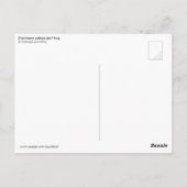 Carte Postale Grenouille à poison de fraise (Dos)