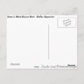 Carte Postale Grenouille à poison verte et noire # 2 (Dos)