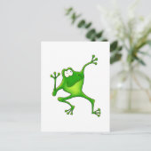 Carte Postale Grenouille aérobie (Debout devant)