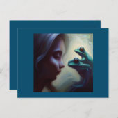 Carte Postale Grenouille animale 2 (Devant / Derrière)