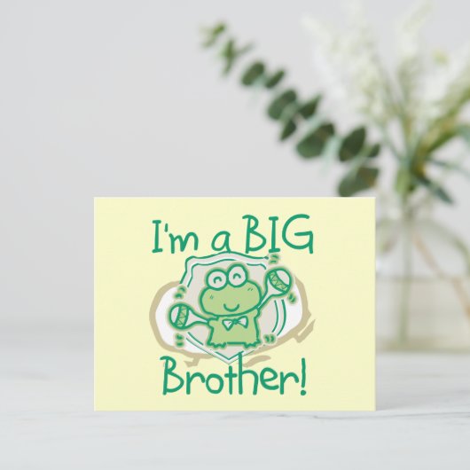 Carte Postale Grenouille Big Brother (Debout devant)