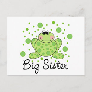 Carte Postale Grenouille Big Sister