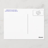 Carte Postale Grenouille Clarinet (Dos)