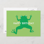 Carte Postale Grenouille cool (Devant / Derrière)