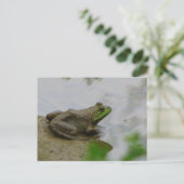 Carte Postale Grenouille dans la boue (Debout devant)