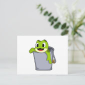 Carte Postale Grenouille dans le seau (Debout devant)
