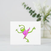 Carte Postale Grenouille de ballet Awkward (Debout devant)