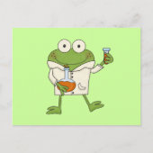 Carte Postale Grenouille de laboratoire (Devant)