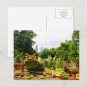 Carte Postale Grenouille de mosaïque (Devant / Derrière)