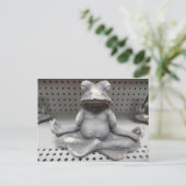 Carte Postale Grenouille de Yoga (Debout devant)