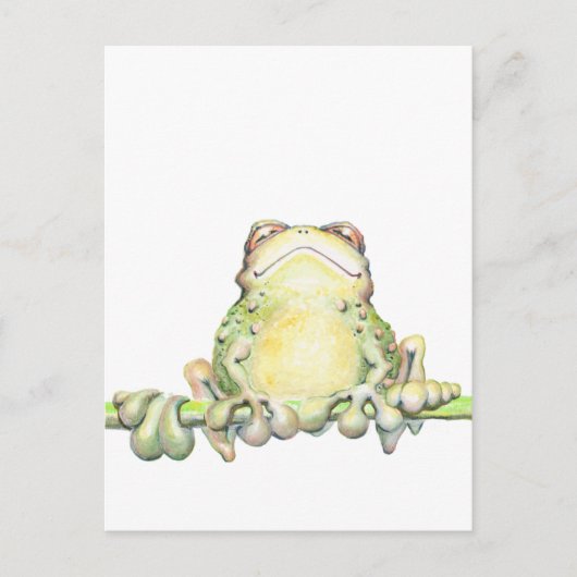 Carte Postale Grenouille fabuleuse (Devant)