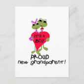 Carte Postale Grenouille grand-parent de tee-shirts et cadeaux d (Devant)
