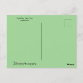 Carte Postale Grenouille | Grenouille de singe de Tiger Leg (Dos)