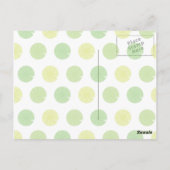 Carte Postale Grenouille hipster (Dos)