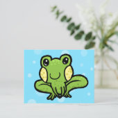 Carte Postale grenouille mouchetée (Debout devant)
