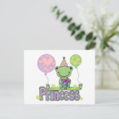 Carte Postale Grenouille Princesse Tshirts et cadeaux d'annivers (Debout devant)