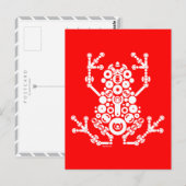 Carte Postale Grenouille sans fil (Devant / Derrière)