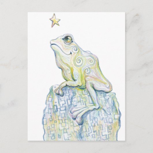 Carte Postale Grenouille stargarisée (Devant)