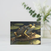 Carte Postale Grenouille Steampunk | Art gothique (Debout devant)
