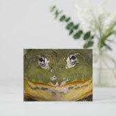 Carte Postale Grenouille-taureau, Pyxicephalus (Debout devant)