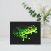 Carte Postale Grenouille verte (Debout devant)